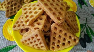 Вафли из тыквы