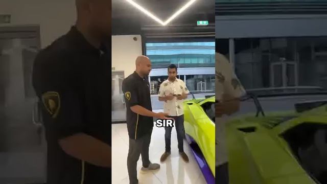 High Expectations Customer  #lamborghini