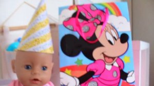 HAPPY BIRTHDAY BABY BORN/Кукла БЕБИ БОН ДЕНЬ РОЖДЕНИЯ! Kак МАМА Распаковка и обзор малышки BABY BOR
