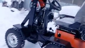 Самодельный мини погрузчик из Татарстана от Ильдара. Окончательная сборка, испытания. Часть 1.