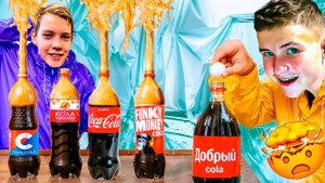 20 LITERS COCA-COLA VS MENTOS
