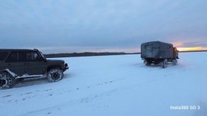 ГАЗ 66 по снегу