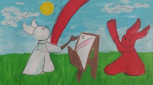 Солнечные зайчики (обучающее, цвета радуги)