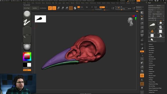 ZBRUSH TUTORIAL _ Uvs and Complex Patterns (720p)