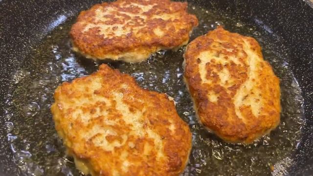 КОТЛЕТЫ ИЗ КУРИНОГО ФАРША😍 Нежные и Сочные, Очень Вкусно!