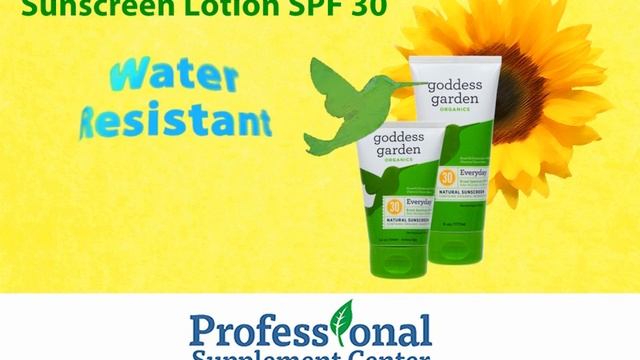 Goddess Garden Organics - Natural Sunscreen Plant Based Ingredient