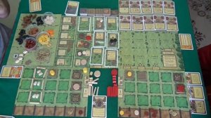 031 Агрикола - играем в настольную игру, board game Agricola