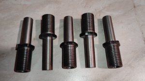 Режу резьбу G1/2"на ТВ7