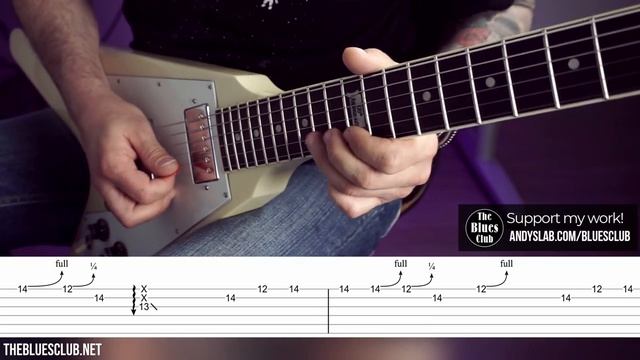 Blues Guitar Solo inspired by Albert King_ DBL 352