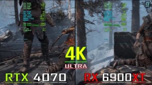RTX 4070 vs RX 6900XT // PC GAMES BENCHMARK TEST ||