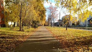 Прогулка по осеннему городу