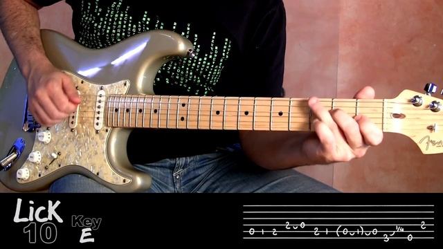 Andy's Lab - Daily Blues Licks #10 - Guitar Lesson