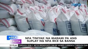 More than a million sacks of imported rice not yet unloaded from cargo ships, says NFA