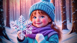 Снежинка в руке