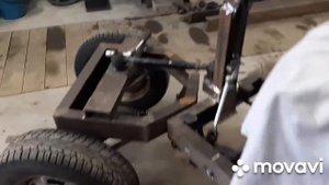 рулевое управление минипогрузчика. сборка и установка.