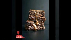 Caramel Syrup Brownie Stylish Most Desirable Quality Food 😋 CAKE