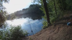 Рыбалка с ночевкой на диком берегу. Ловля плотвы и густерки на поплавок.