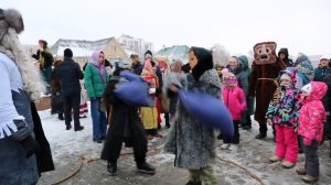 В Оренбурге 7 января прошли Рождественские колядки в Национальной деревне