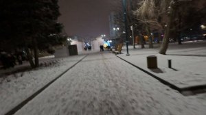 Прогулка в парк Ленина. 6 января. 2025. Белгород.