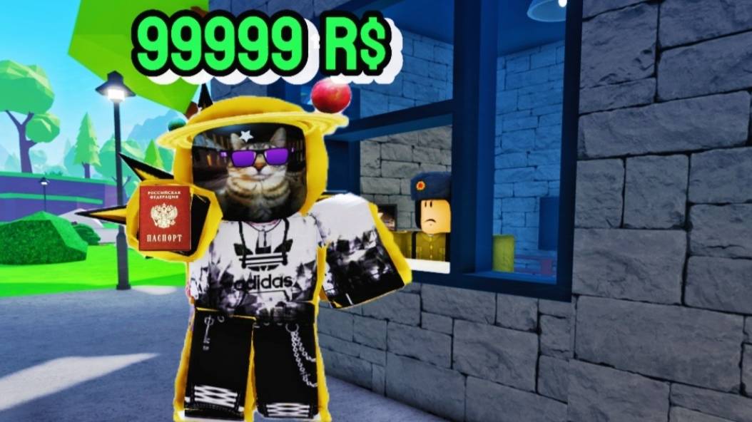 СОЗДАЛ ЛУЧШУЮ ГРАНИЦУ В ROBLOX! Сделал самый безопасный город! #Roblox смотреть онлайн