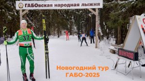 Новогодний тур ГАБО-2025. Гонка свободным стилем на 20 км