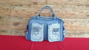 DIY Bag Jeans Fantasy Сумка из джинсов своими руками полный МК и выкройка Джинсовая Фантазия