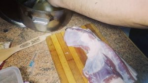 Солим подчеревок под горячее копчение. Получилась бомба