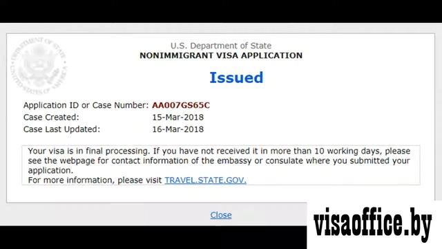 Отзыв об услугах для получения визы DV-2018 смотреть онлайн
