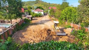 Строительство, очередная засыпка