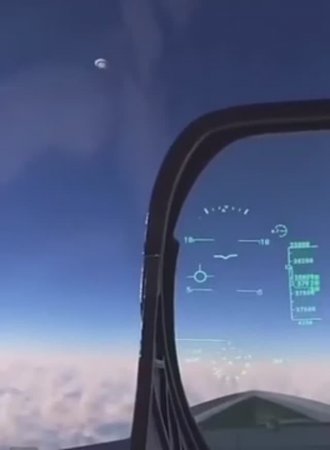 Встреча Штурмовика А-10 с НЛО