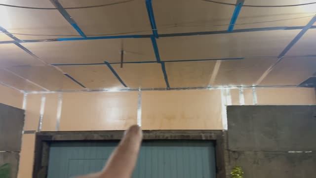 Утепление потолка в гараже