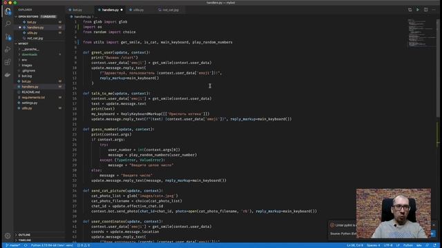 131. Добавим распознавание в бота смотреть онлайн