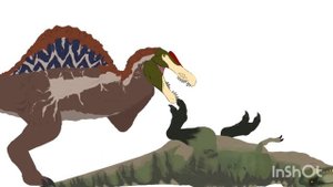 Реконструкции спинозавра.