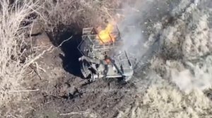 Перешедшие на сторону России солдаты ВСУ снова массово жгут танки врага, наступая к Покровску