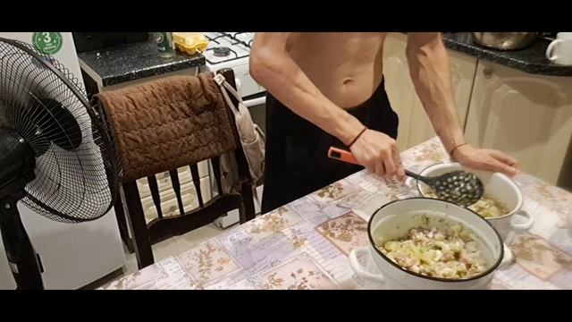 Топовая Окрошка без всех ваших квасов и кифиров)))  Рецепт ОКРОШКИ.