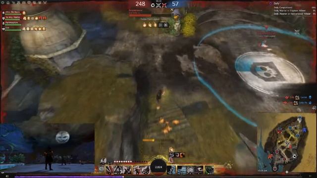 Guildwars 2 Thief Daredevil PvP full Gameplay