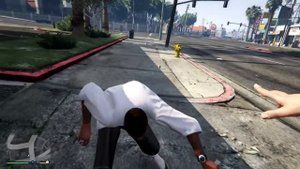 ▼В GTA 5 не любят бегать D: