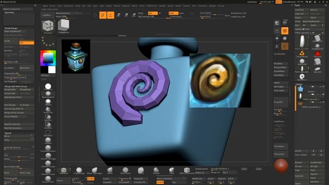 ZBrush практика_ Zmodeler