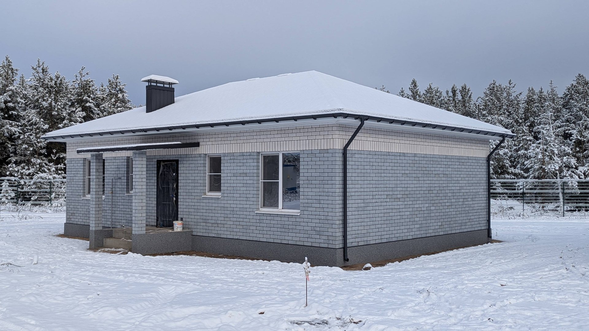 Дом 85 кв.м. на участке 5 сот. КП Лазурный, Рамонский район смотреть онлайн