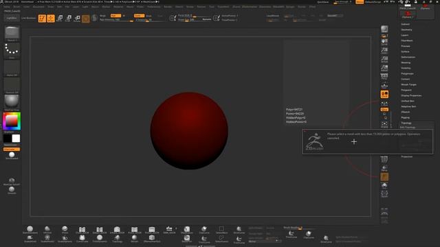 Zbrush. Lesson 16. Retopology