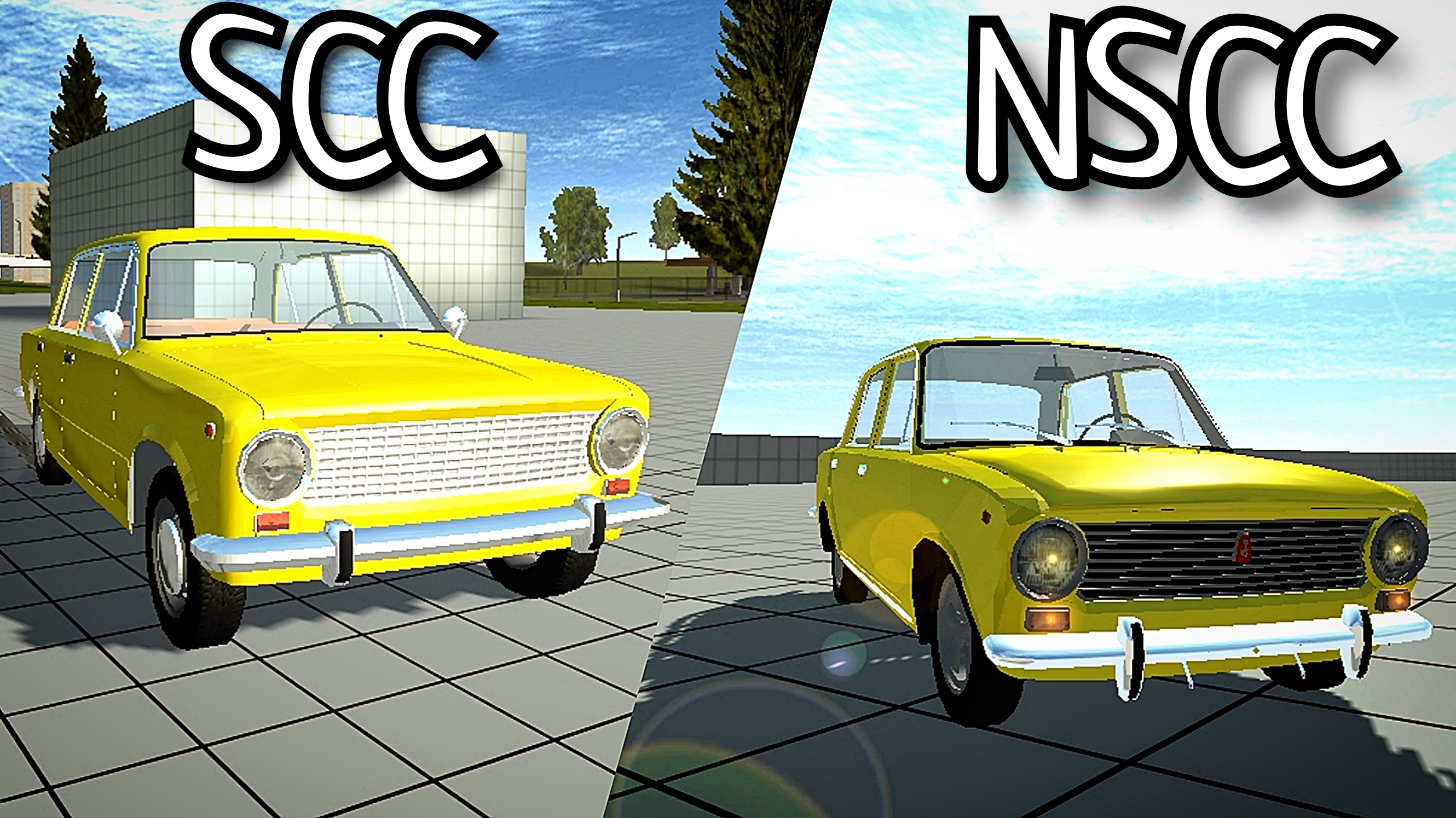 СРАВНЕНИЛ ВАЗ 2101 В Simple car crash и Not simple car crash! Где лучше? смотреть онлайн