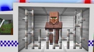 Этот полицейский не тот за кого себя выдавал в Майнкрафт