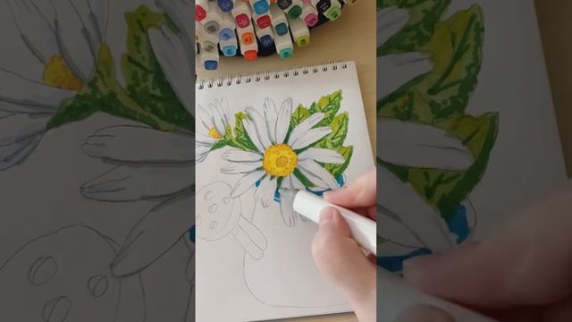 #урокрисования #art #drawing #flowers #artist #markertutorial #tutorial смотреть онлайн