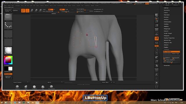 Уроки ZBrush - Ретопология. (720p)