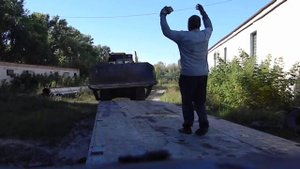 загружаем бульдозер