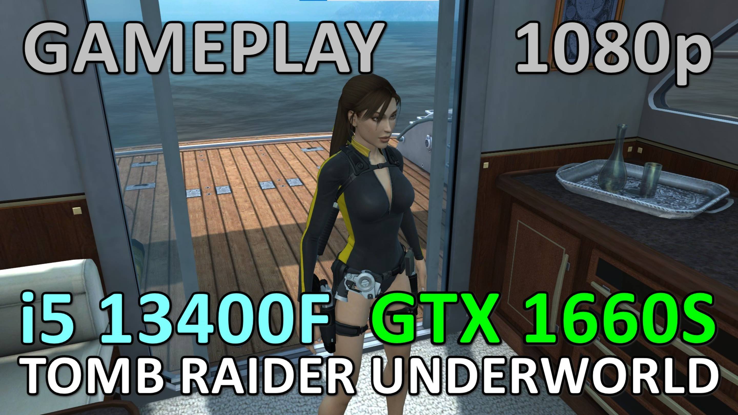 i5 13400F + GTX 1660 SUPER / TOMB RAIDER UNDERWORLD / GAME PLAY