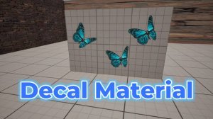 Unreal Engine 5 Material #unrealengine #ue5 #unrealengine5 #Decal Material