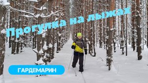 Прогулка на лыжах