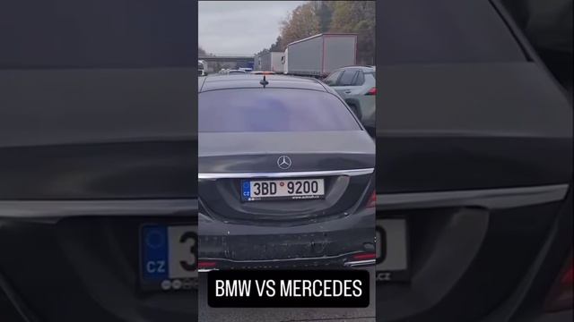 BMW VS Mersedes Ну вот как так то? )))