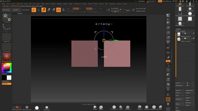 Using Scale master in ZBrush - Course ZBrush 3D Printing Course - Goblin War Chariot